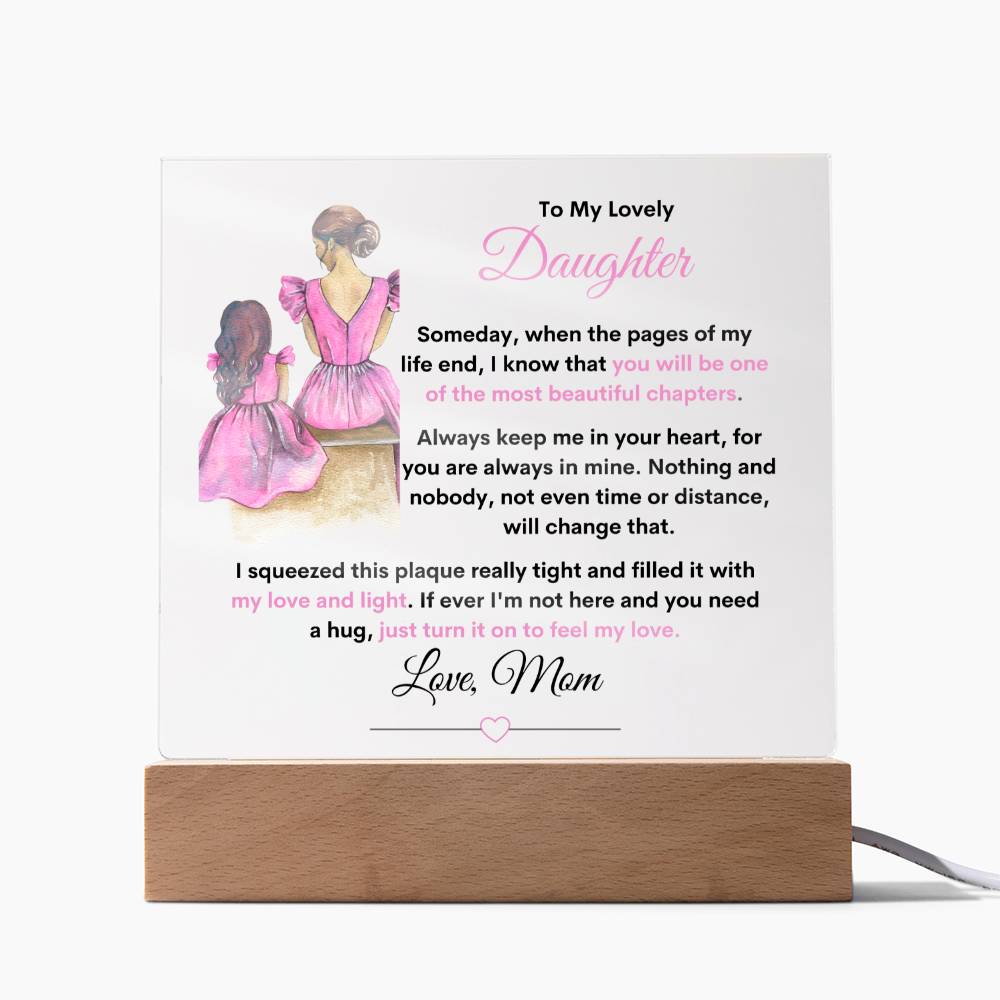 Lovely Daughter NightLight