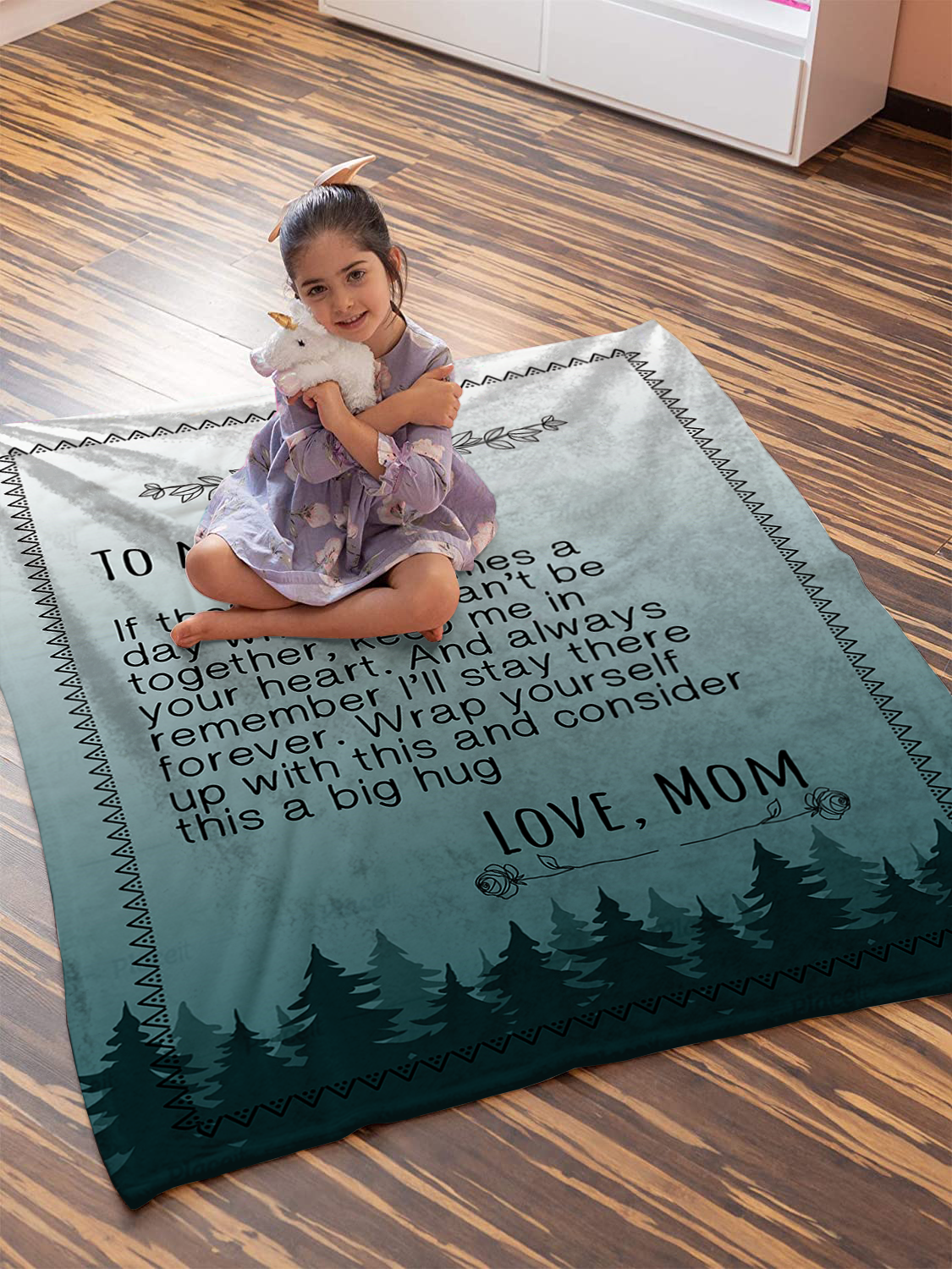To My Son - If There ever Plush Fleece Blanket - 50x60