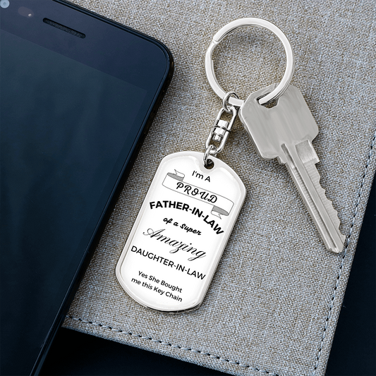 Father-in-Law Key Chain
