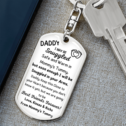 Daddy-to-Be Keychain