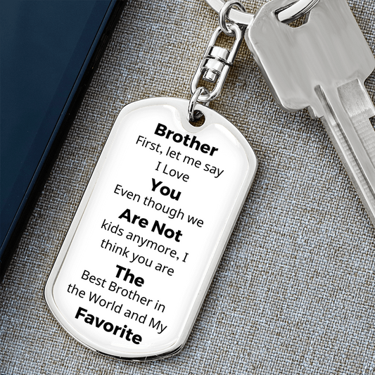 Brother Keychain