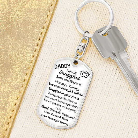 Daddy-to-Be Keychain