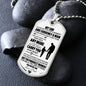 To My Son - Dog Tag Necklace