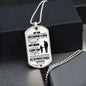 To My Son - Dog Tag Necklace