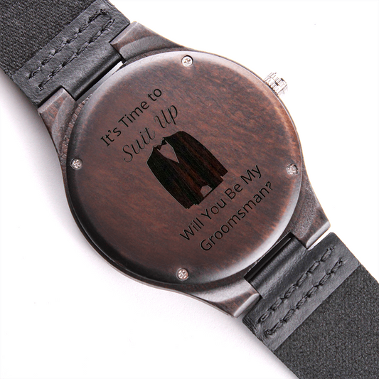 Groomsman Proposal Watch