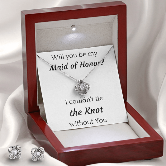 Maid of Honor Proposal Knot Set