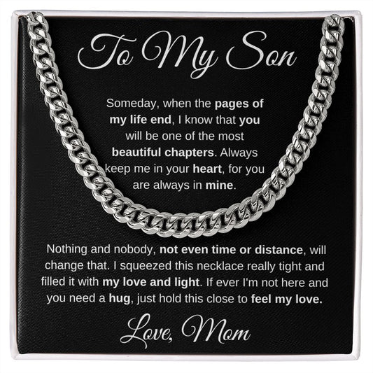 To My Son Black Cuban