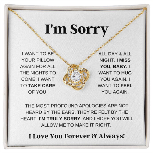 I'm Sorry - I Miss You - Love Knot