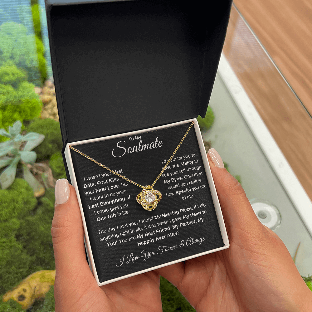 To My Soulmate Love Knot