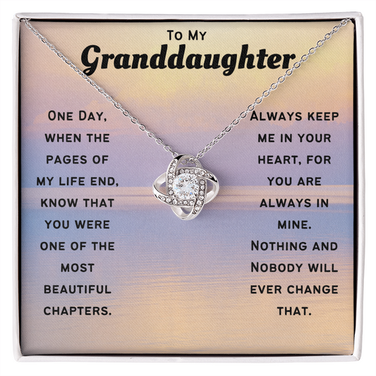 To My Granddaughter