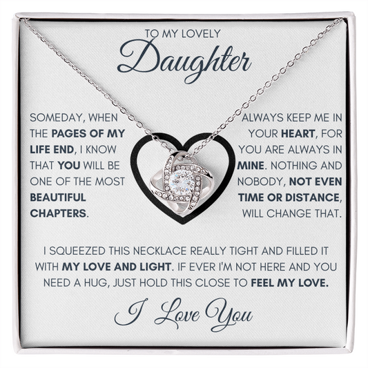 My Lovely Daughter Love Knot