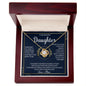 To My Daughter - Love Knot Necklace