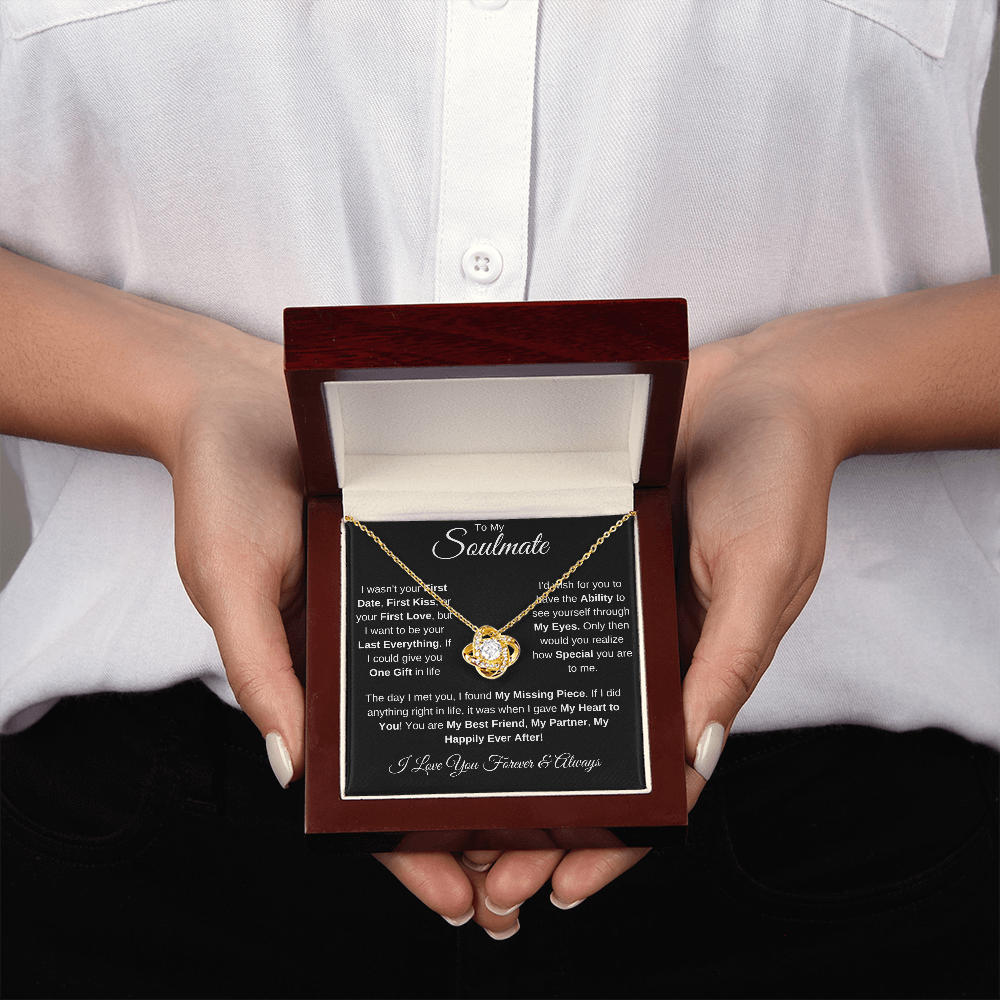 To My Soulmate Love Knot