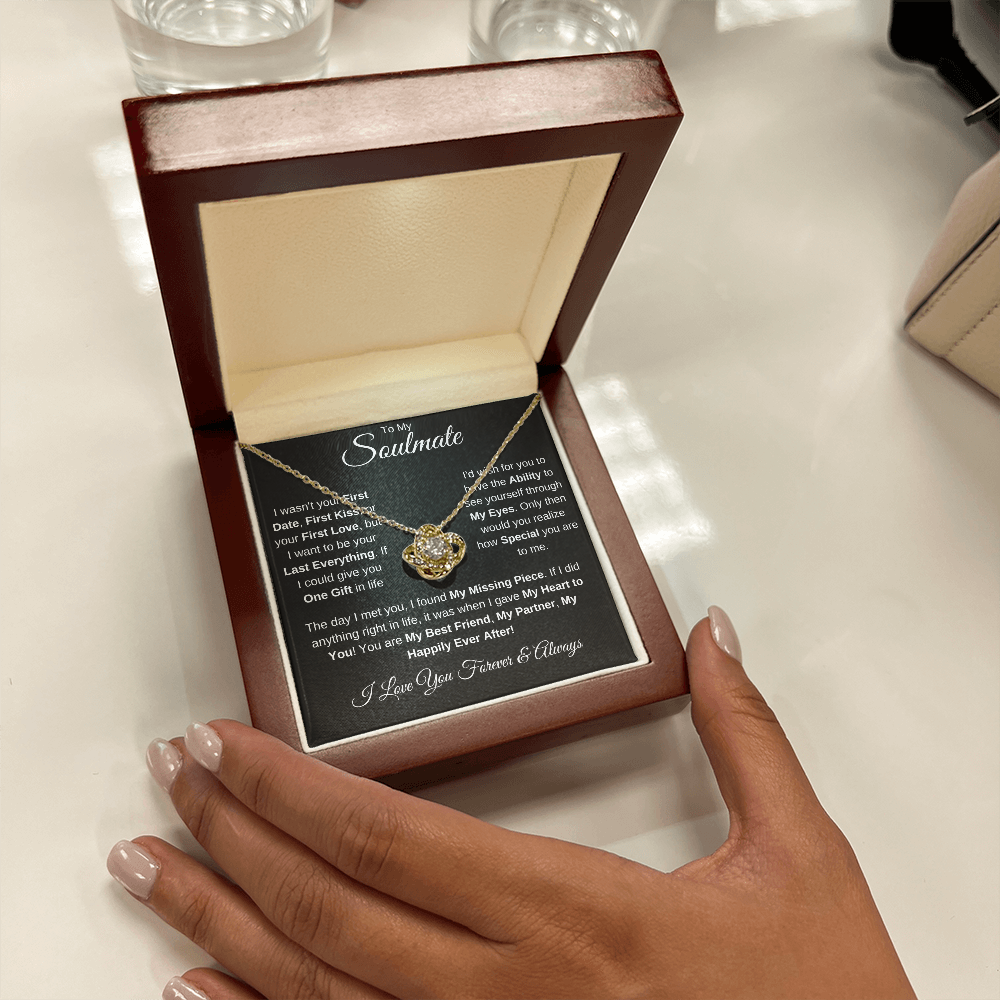 To My Soulmate Love Knot