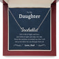 To My Daughter - Personalized Name Necklace