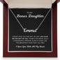 Bonus Daughter - Personalized Name Necklace