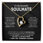 To My Beautiful Soulmate - Forever Love Necklace