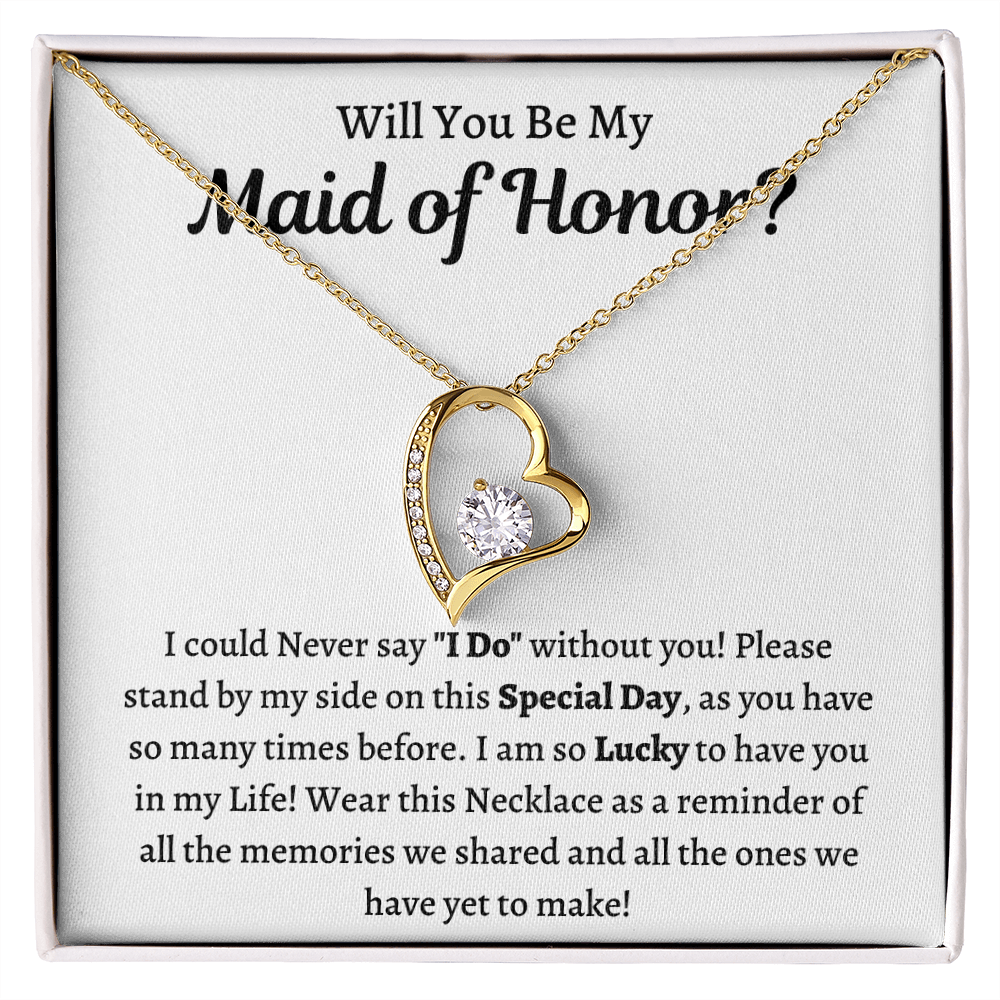 Maid of Honor Proposal