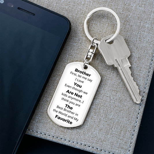Brother Keychain