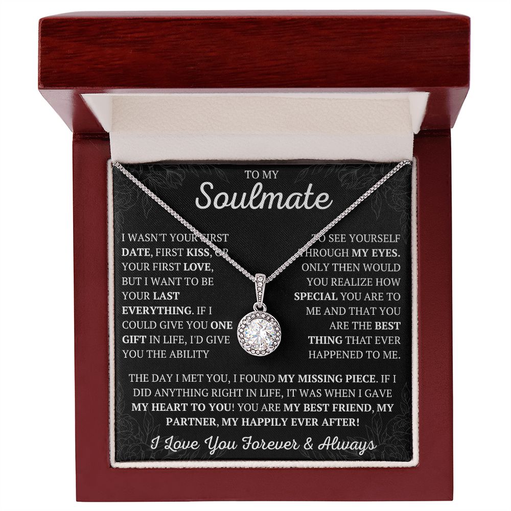 To My Soulmate, I Love You Forever and Always Necklace – My Foresty