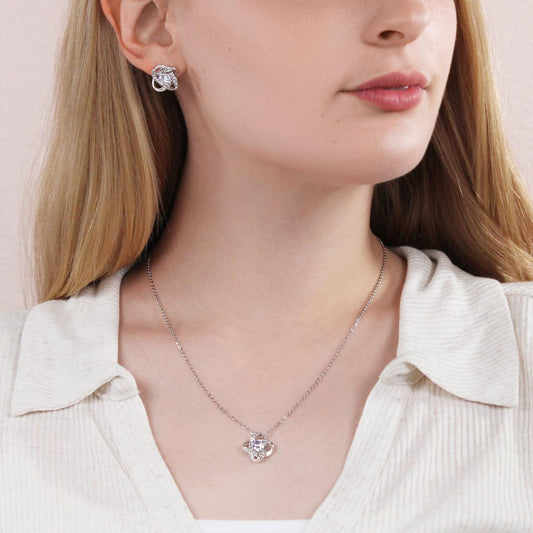 Matron of Honor Proposal Knot Necklace